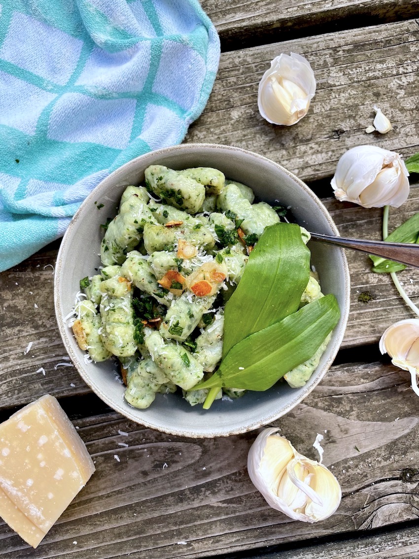 Bärlauch Gnocchi mit Ricotta Kochtheke