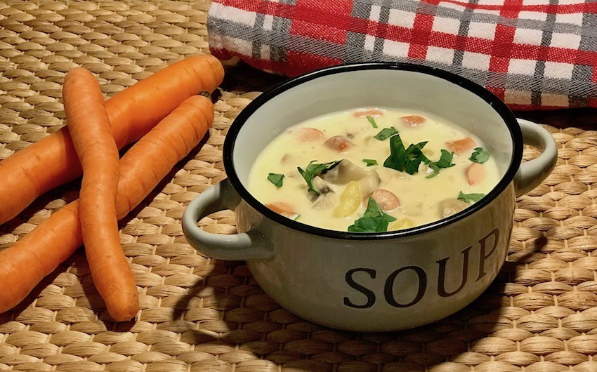 Kartoffel-Gemüse-Suppe