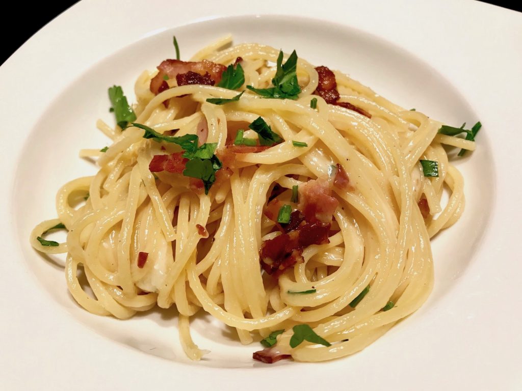 Parmesan-Spaghetti
