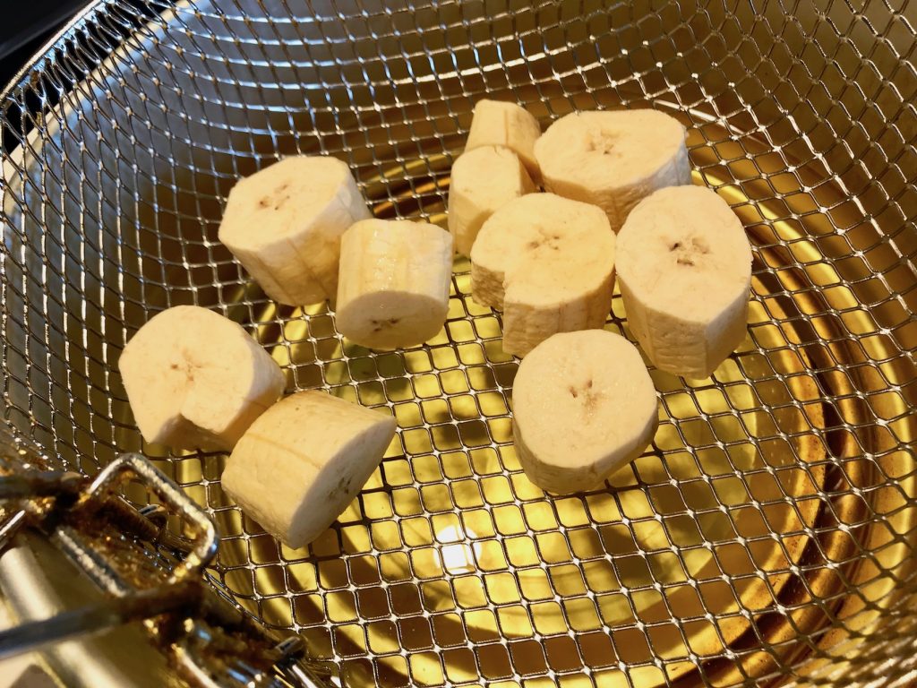 Tostones - frittierte Kochbananen - Kochtheke