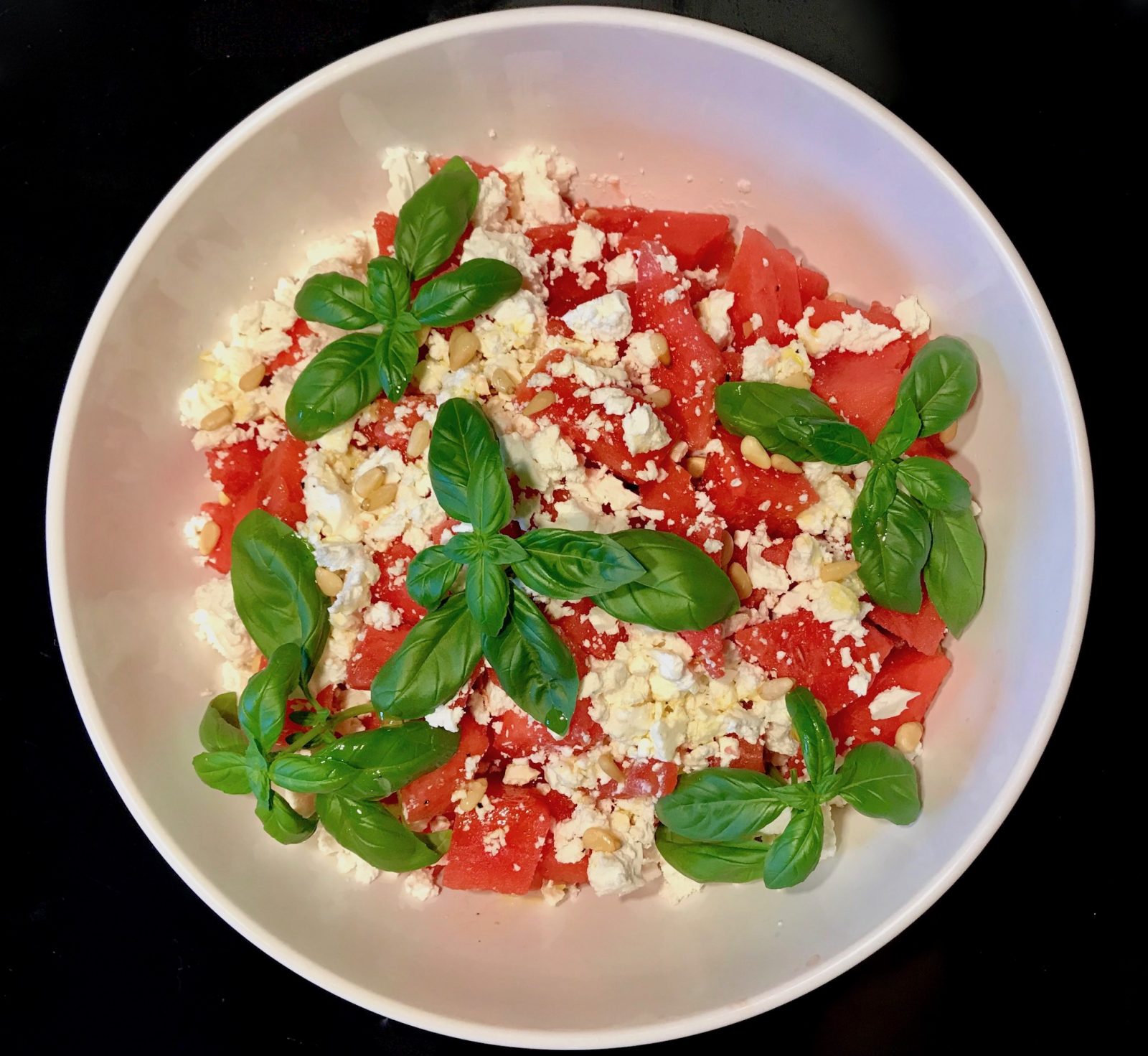 Sommerlicher Melonensalat mit Feta - Kochtheke