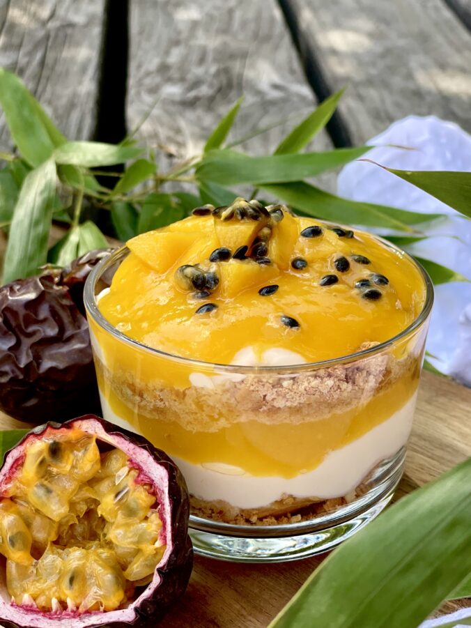 Mango-Maracuja-Dessert