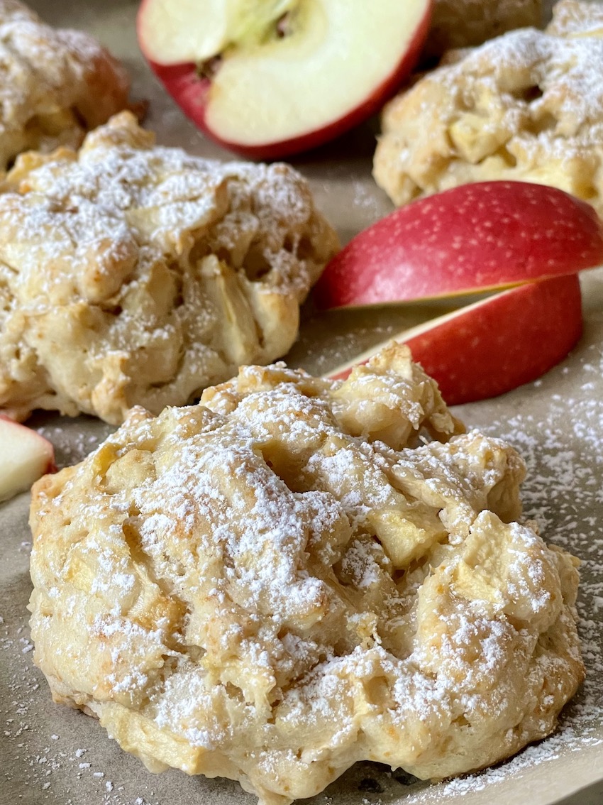 Apfelbrötchen mit Quark - Kochtheke