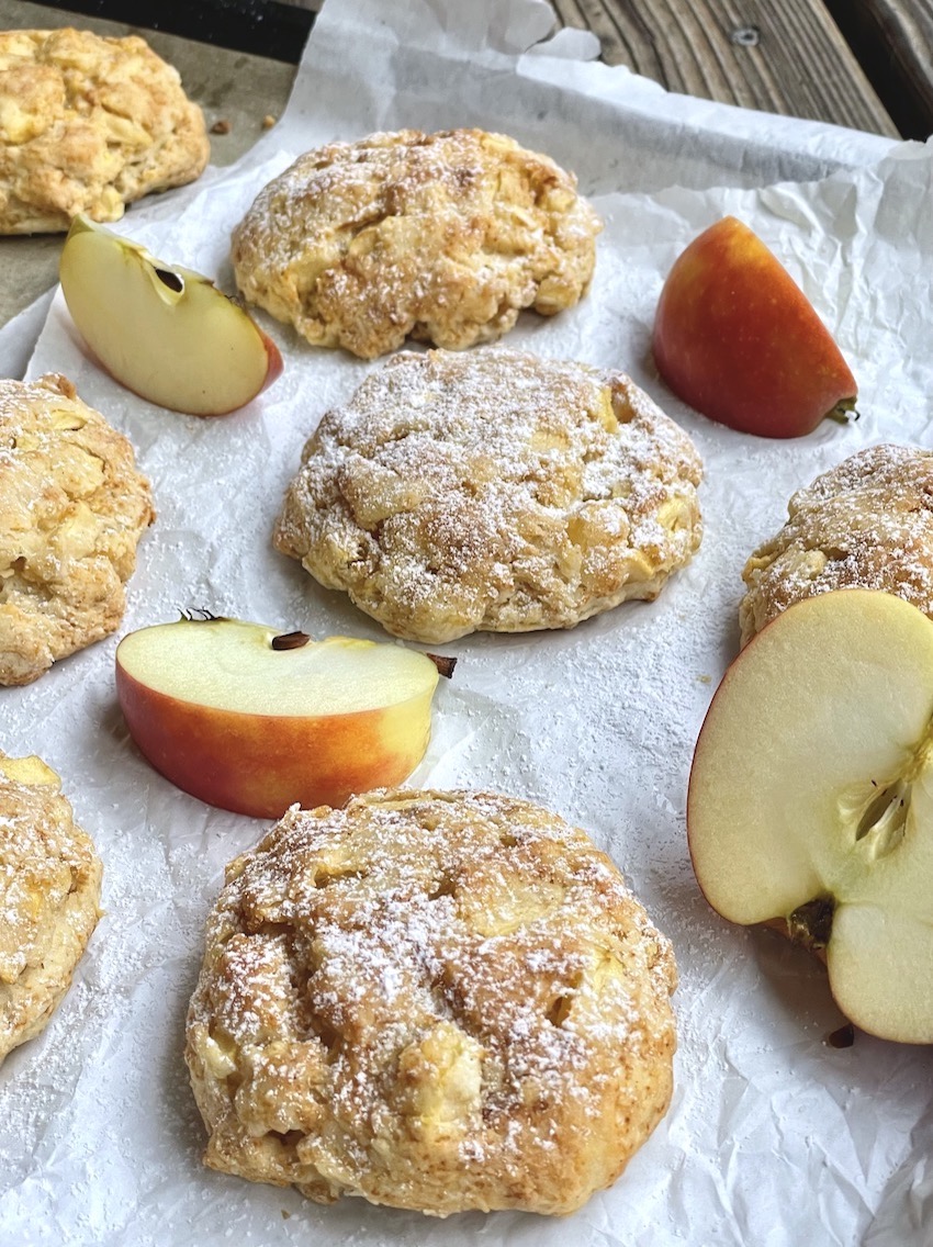 Apfelbrötchen mit Quark - Kochtheke