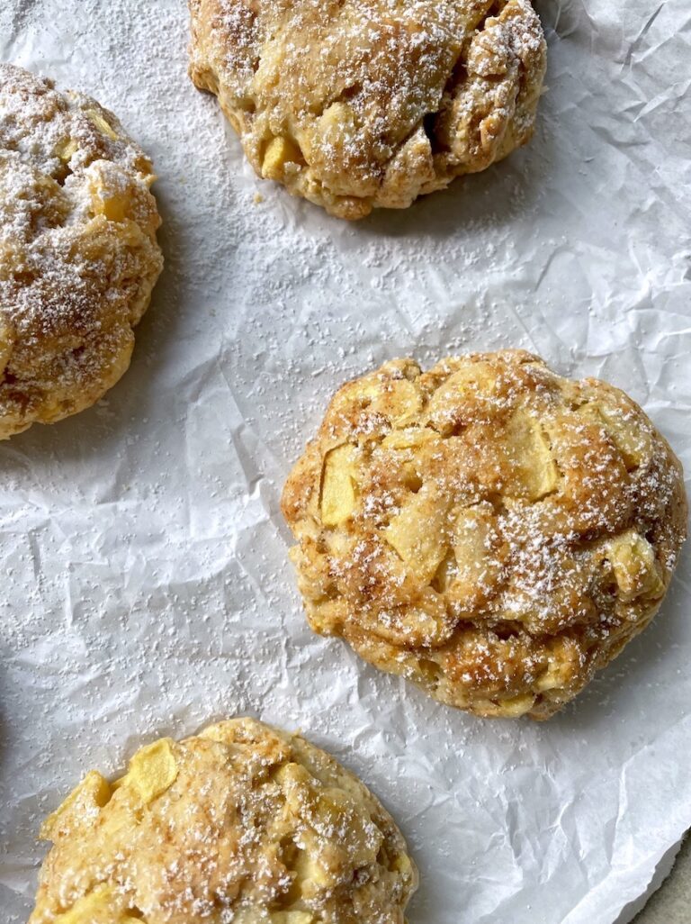 Apfelbrötchen mit Quark - Kochtheke