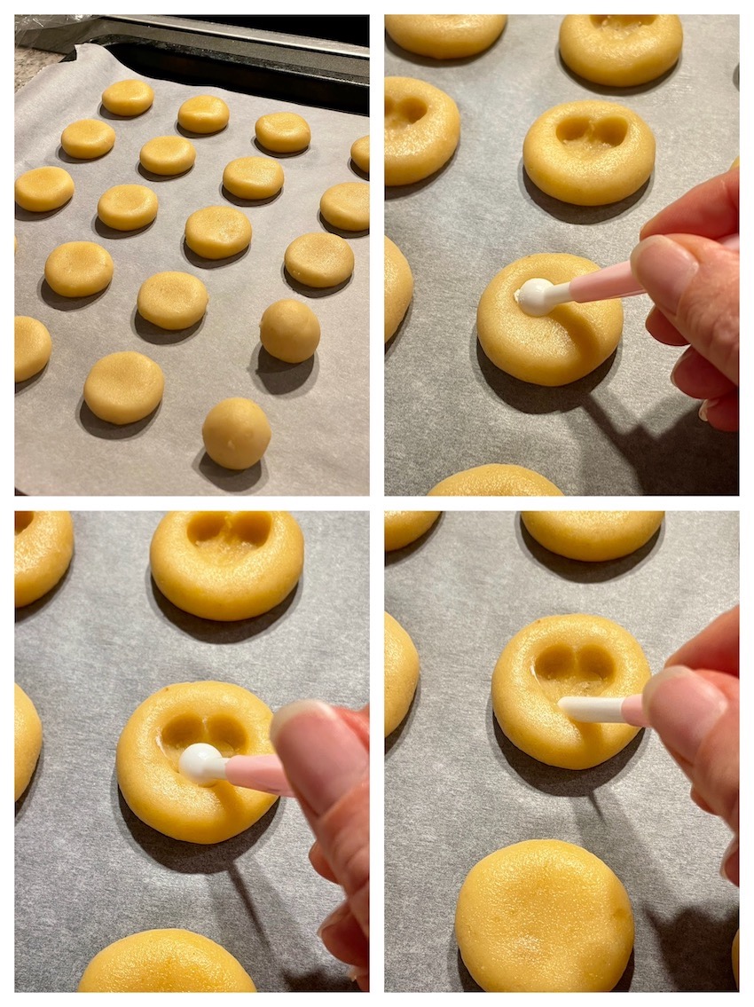 Marzipan Himbeer Plätzchen - Kochtheke